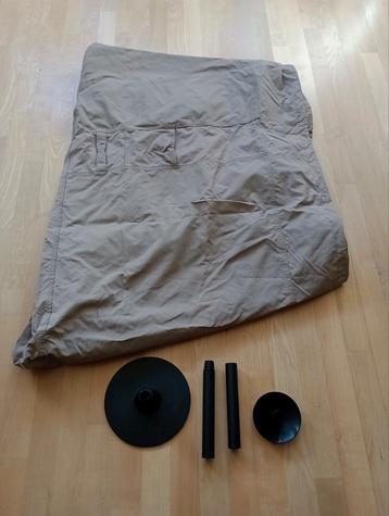 Raffles hoes tuinmeubels 190 x 165 x 90. Opsturen voor 0,99  beschikbaar voor biedingen
