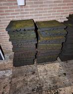 29 rubber tegels 50x50x4 cm, Ophalen, Gebruikt, Rubber, Overige typen