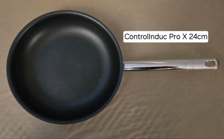 Demeyere ControlInduc Pro X Koekenpan 24cm, Huis en Inrichting, Keuken | Potten en Pannen, Zo goed als nieuw, Koekenpan of Braadpan
