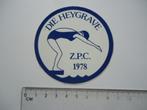 sticker oud 1978 ZPC Die Heygrave zwemmen zwembad zwem club, Verzenden, Zo goed als nieuw, Bedrijf of Vereniging