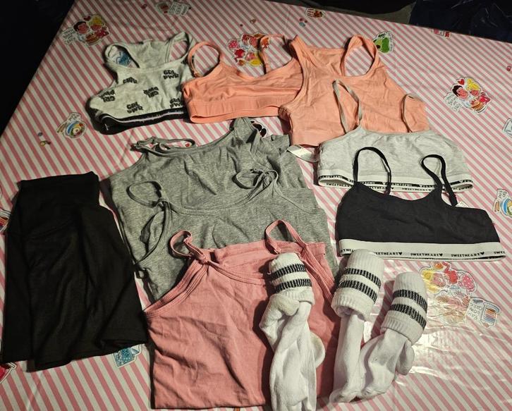 Meiden 152/158/164/S, Kinderen en Baby's, Kinderkleding | Kinder-kledingpakketten, Gebruikt, Maat 158, Ophalen