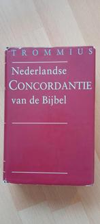 Trommius - Nederlandse Concordantie van de Bijbel, Boeken, Ophalen of Verzenden, Gelezen, Trommius, Christendom | Protestants