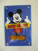 EMAILLE RECLAME BORDJE"MICKY MOUSSE"NESTLE JAREN 80/90, Verzamelen, Merken en Reclamevoorwerpen, Ophalen of Verzenden, Zo goed als nieuw