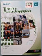 9789086744312 Thema's Maatschappijleer, WB 2021-2022 vwo, Boeken, Verzenden, Zo goed als nieuw, VWO