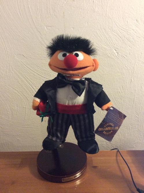 Ernie stoffen Figuur Limited Edition Collectible + standaard, Verzamelen, Poppetjes en Figuurtjes, Gebruikt, Ophalen of Verzenden