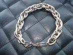 armband stainless steel, Ophalen of Verzenden, Nieuw, Zilver, Staal