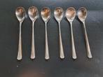 Zes vintage theelepels TAN-ZILVER, Ophalen of Verzenden