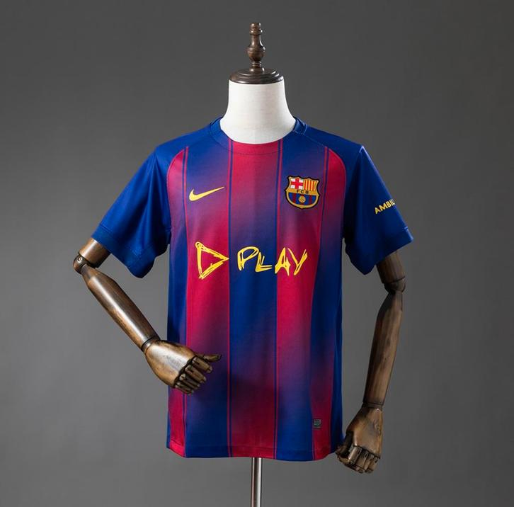 FC Barcelona Thuisshirt x Ed Sheeran 2025/26 alle maten, Sport en Fitness, Voetbal, Nieuw, Shirt, Ophalen of Verzenden