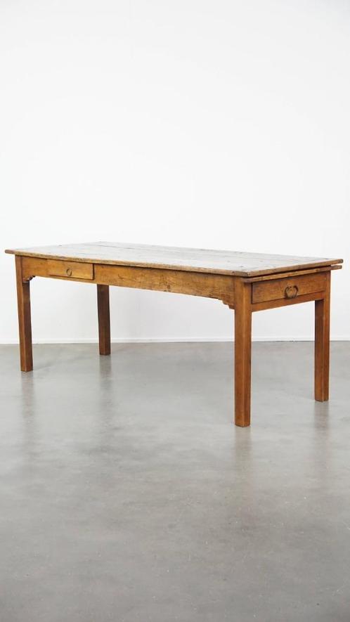 Antieke Franse boeren eettafel uit de vroege 19e eeuw, Antiek en Kunst, Antiek | Meubels | Tafels, Ophalen