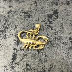 14k gouden hanger schorpioen model, Ophalen of Verzenden, Zo goed als nieuw, Goud
