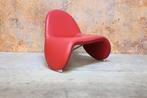 ZGANieuw rode leren Leolux Sella design fauteuil, Huis en Inrichting, Ophalen, Leolux, Design, 75 tot 100 cm