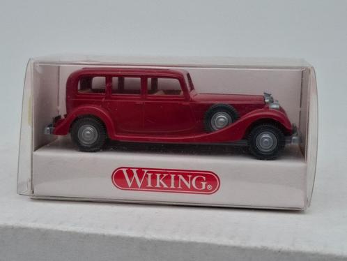 Horch 850 rood  -  Wiking 1/87, Hobby en Vrije tijd, Modelauto's | 1:87, Zo goed als nieuw, Auto, Wiking, Verzenden