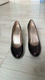 Bordeau lakleren schoenen maat 40, Ophalen of Verzenden, Zo goed als nieuw, Zwart
