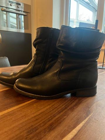 Cellini enkellaarsjes zwart leer - maat 41 beschikbaar voor biedingen