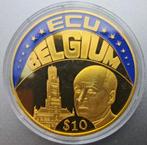 Liberia, 10 Dollars 2004 verguld, Ophalen of Verzenden, Overige landen, Losse munt