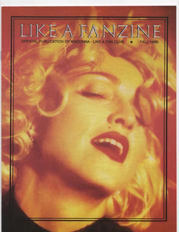 Madonna magazine - allereerste Icon, Like a fanzine beschikbaar voor biedingen