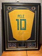 Gesigneerd en geframed pele Brazilië shirt met coa, Verzamelen, Ophalen, Nieuw, Buitenlandse clubs, Shirt