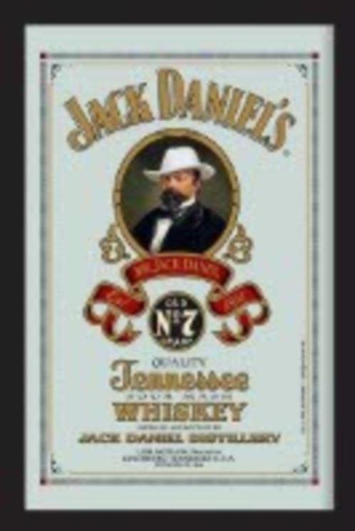 Jack Daniels portret kleur reclame spiegel wanddeco, Verzamelen, Merken en Reclamevoorwerpen, Nieuw, Ophalen of Verzenden