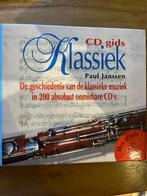 Paul Janssen  -  CD Gids Klassiek  (Hardcover met CD)  Nieuw, Boeken, Ophalen of Verzenden, Nieuw, Artiest