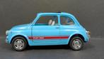 Fiat 500 blue 1:24 Kinsmart Pol, Zo goed als nieuw, Verzenden