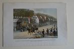 LEEUWARDEN HARDDRAVERIJ IN 1830 Originele Chromolitho E41, Verzenden