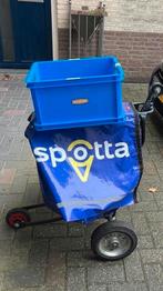 Postboy postkar folderkar folders bezorgen kranten gooien, Ophalen, Gebruikt