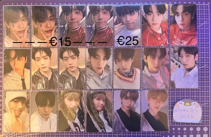 TXT Soobin Photocards, Verzamelen, Muziek, Artiesten en Beroemdheden, Zo goed als nieuw, Foto of Kaart, Ophalen of Verzenden