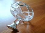 Kristallen bonbon schaaltje op zilveren voet, Antiek en Kunst, Ophalen of Verzenden