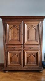 Antieke kast met 2 laden, Antiek en Kunst, Antiek | Meubels | Kasten, Ophalen