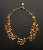 Grafische Dolce Vita ketting, Overige materialen, Verstelbaar, Verzenden, Zo goed als nieuw