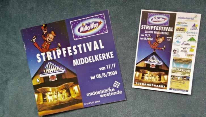 Middelkerke Programmaboek & Toegangskaart Robbedoes, Boeken, Stripboeken, Nieuw, Eén stripboek, Ophalen of Verzenden