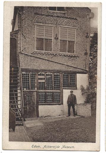 Edam, Achterzijde Museum. Opruimingskaart beschikbaar voor biedingen
