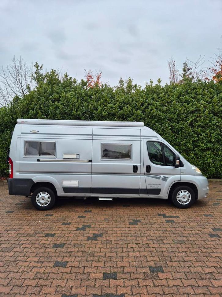 Fiat karman️♥️airco🥶euro5️⃣offgrid️☀️camera🎥netjes✔️, Caravans en Kamperen, Campers, Bedrijf, tot en met 3, Buscamper of Camperbus