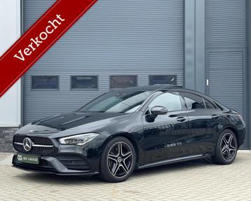 Mercedes CLA-klasse 200 AMG-Line|Pano|Sfeer|Camera|CarPlay beschikbaar voor biedingen