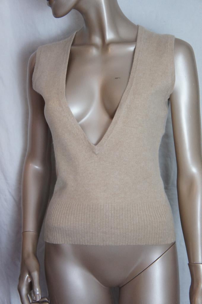ESISTO top maat S 100% CASHMERE, Ophalen of Verzenden, Zo goed als nieuw, Maat 38/40 (M), Beige