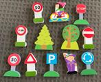 Houten Verkeersborden Speelgoed Set, Kinderen en Baby's, Speelgoed | Educatief en Creatief, Ophalen of Verzenden, Gebruikt, Bouwen