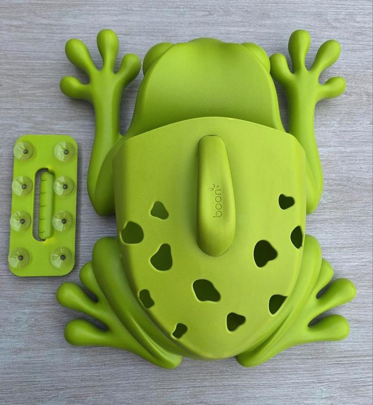 Boon opbergkikker voor bad/douche speeltjes., Kinderen en Baby's, Speelgoed | Badspeelgoed, Zo goed als nieuw, Ophalen of Verzenden