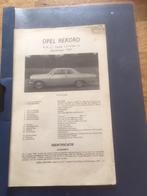 Vraagbaak Opel Rekord A - Coupe - Caravan -Bestelwagen  1963, Auto diversen, Handleidingen en Instructieboekjes, Ophalen of Verzenden