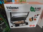 Tristar PD-8707 Contact Grill - Nieuwstaat!, Ophalen of Verzenden, Zo goed als nieuw