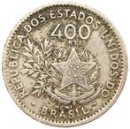 Brazilie - oude 400 Reis 1901 Republic Liberty Head  zf-, Ophalen of Verzenden, Zuid-Amerika, Losse munt