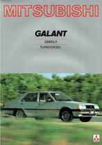 Folder Mitsubishi Galant 2300 GLX Turbo Diesel (1981), Verzenden, Gelezen, Mitsubishi