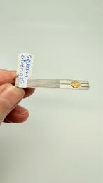 Zilveren dasspeld. Breed: 5,3 cm. Keur: 925, Antiek en Kunst, Verzenden, Zilver