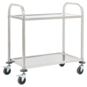 NIEUW | Keukentrolley trolley serveerwagen 2 atages! GRTS BE beschikbaar voor biedingen