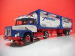 TEKNO SCANIA 140 ANHALT 86661, Hobby en Vrije tijd, Modelauto's | 1:50, Ophalen of Verzenden, Nieuw, Bus of Vrachtwagen, Tekno