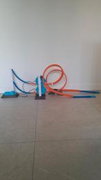 Hotwheels track builder loopings, Ophalen of Verzenden, Zo goed als nieuw, Handmatig, Hot Wheels