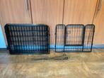 Puppyren 60cm hoog 8 panelen met deur, Dieren en Toebehoren, Ophalen of Verzenden, Zo goed als nieuw