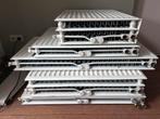 Vijf radiatoren in goede staat, Doe-het-zelf en Verbouw, Verwarming en Radiatoren, Ophalen, 30 tot 80 cm, Radiator, Zo goed als nieuw