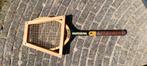 Vintage houten Tennisracket Bancroft professional m. Spanner, Sport en Fitness, Tennis, Ophalen of Verzenden, Gebruikt, Racket