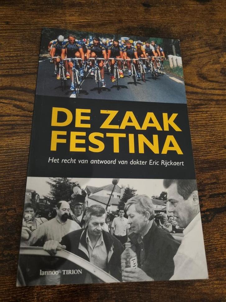 De Zaak Festina - Eric Rijckaert, Boeken, Sportboeken, Gelezen, Overige sporten, Ophalen of Verzenden
