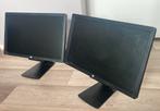 2x Hp EliteDisplay monitoren (55 euro voor beide), Computers en Software, Monitoren, Ophalen, Zo goed als nieuw, 60 Hz of minder